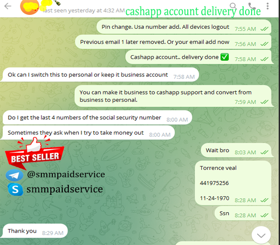 buy verified cashapp account from smmpaidservice.com
