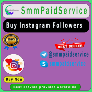 Buy Instagram followers likes, views, from SmmPaidService