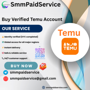 Buy Verified Temu Account